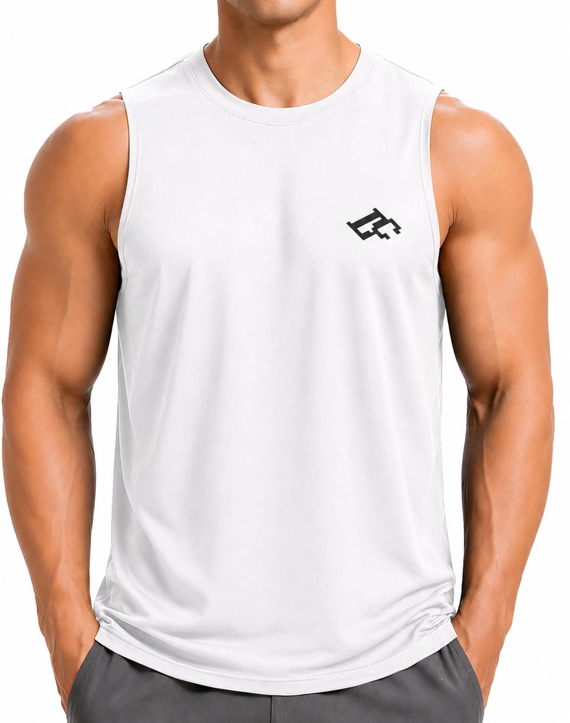 Camisetas sin Mangas para Entrenamiento de Hombre, de Secado rápido, para Gimnasio, musculosas, para Fitness, para Correr, sin Mangas