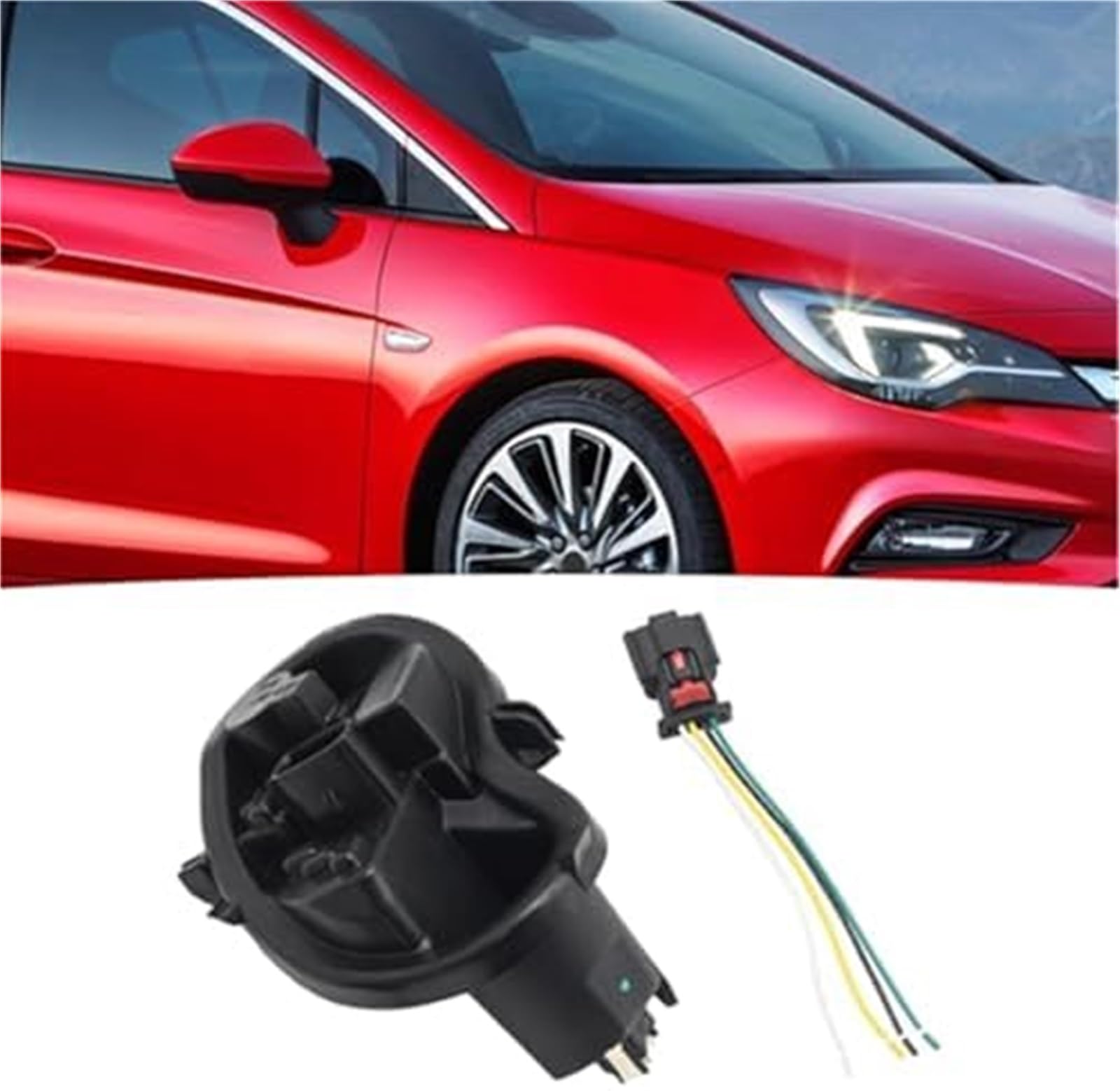 Uchwyt na tylną lampę samochodową 39001578 Oprawka żarówki lampy światła tylnego Tylna strona kierowcy z wtyczką złącza naprawczego Wymiana po prawej stronie, dla Vauxhall
