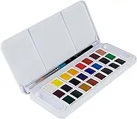 DALER ROWNEY Aquafine Aquarela Pastilha com 24 Cores