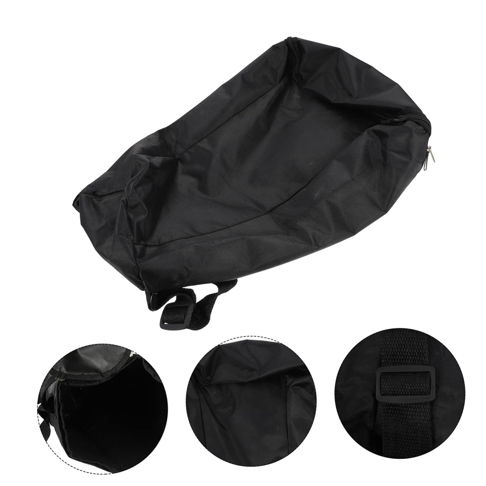 BESPORTBLE African Drum Shoulder Bag Black Backpack Style Waterproof Music Instrument Storage