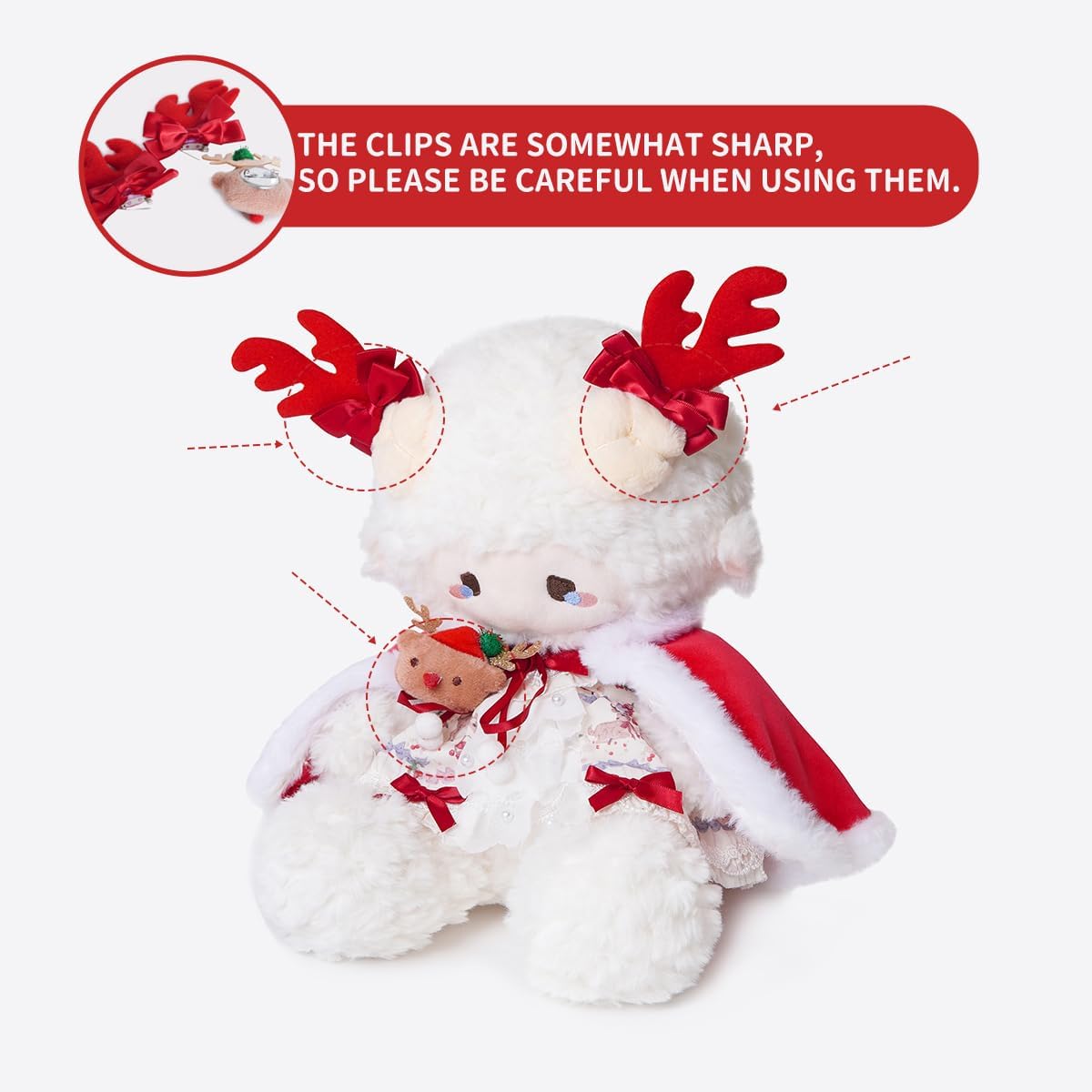 ZEIO (ゼイオ) 11.4インチ 羊のぬいぐるみ スーパーソフト 羊の