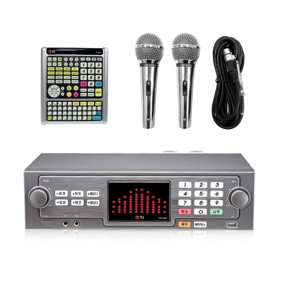 Buy TJ Taijin Media TKR365HK Home Party Korea Korean Karaoke Singing Machine 1TB HDD System + 2