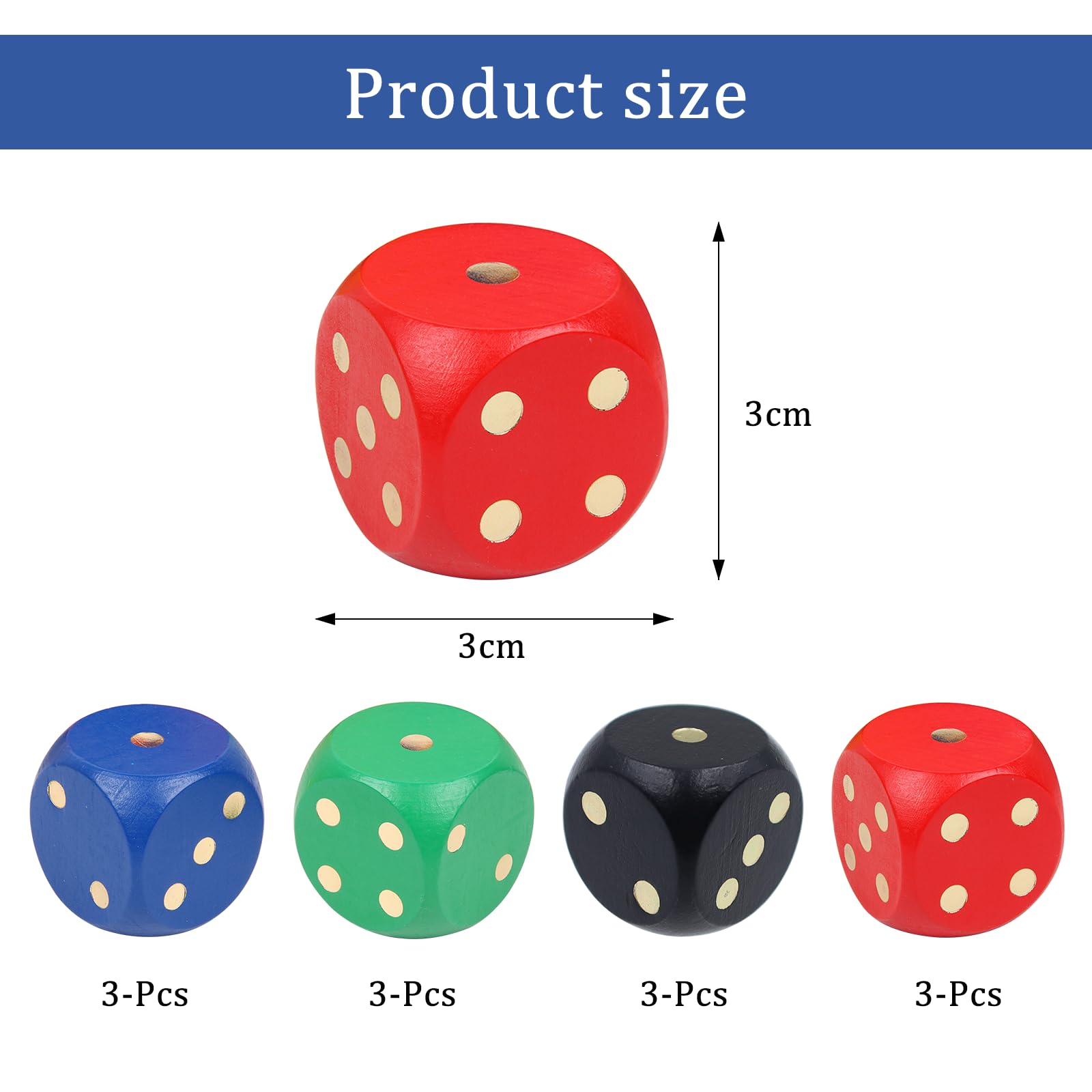 24 Bunte Spielwürfel Aus Kunststoff - Vielseitige Würfel Für Brettspiele, Partys & Familienabende