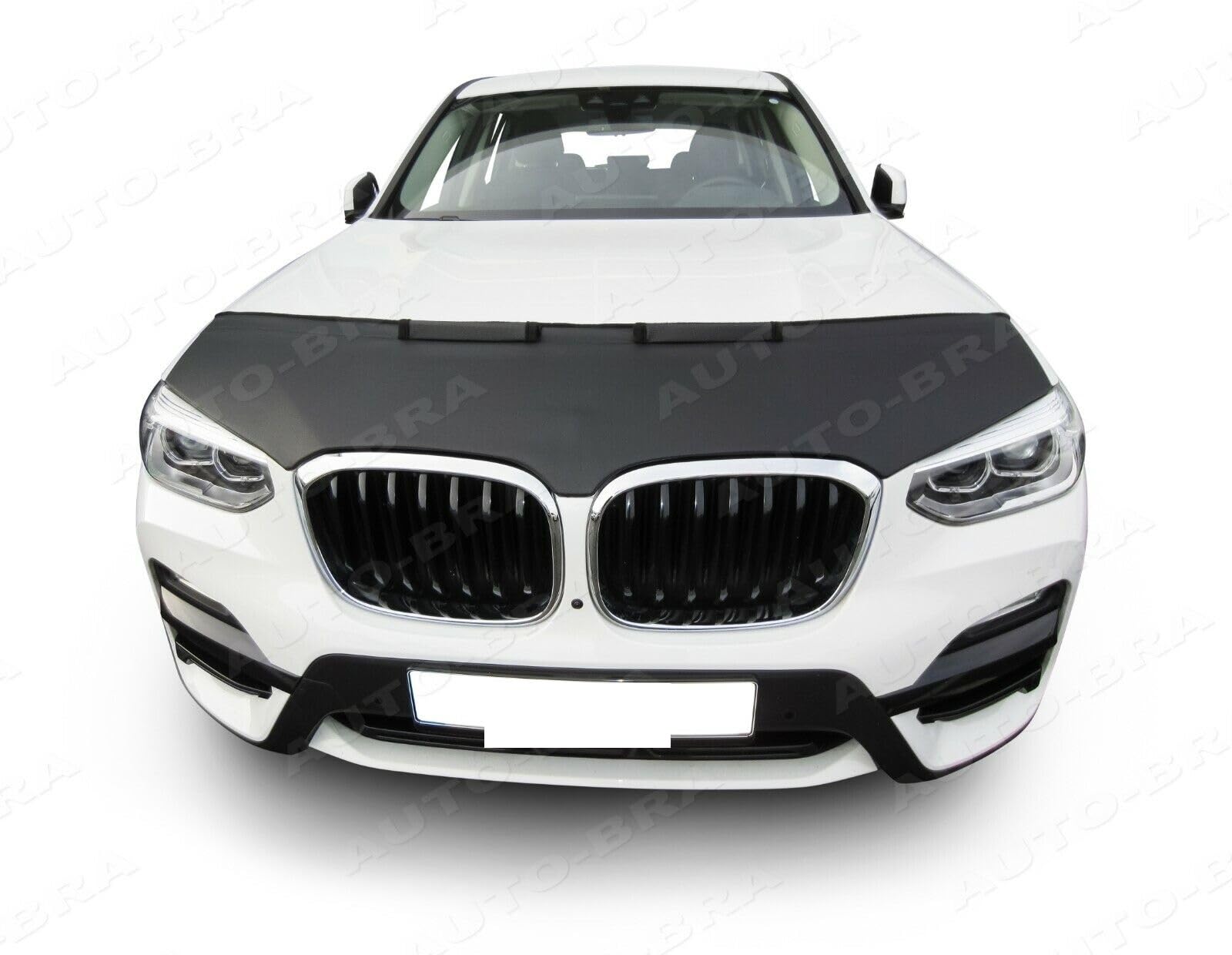 AB3-00469 CAR HOOD BRA Compatible with BMW X3 G01 since 2017 Front End Nose Mask Bonnet Bra STONEGUARD PROTECTOR TUNING