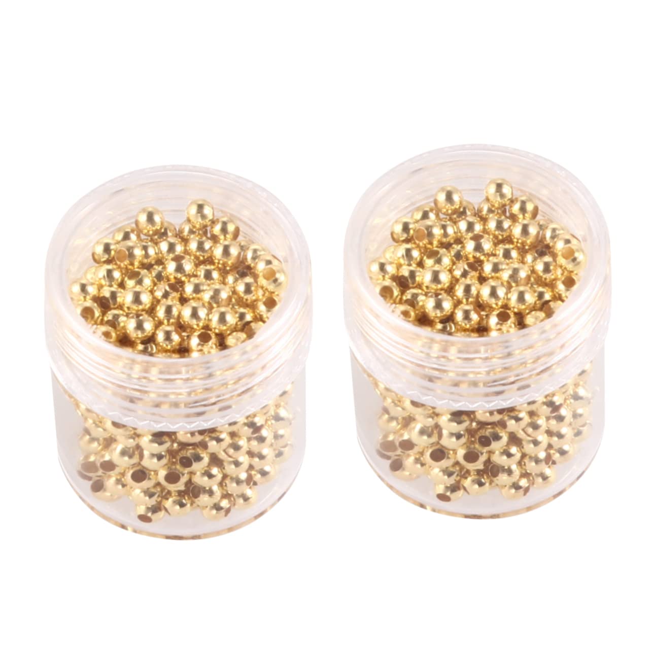 Amazon.co.jp: iplusmile 3個 5 アイロン ルース ビーズ ゴールド  