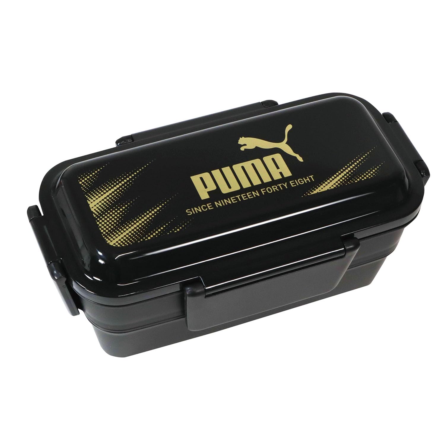 Amazon｜PUMA キッズランチ 2段密封弁当箱(600ml) W18.8×D9.3×H9.5cm 