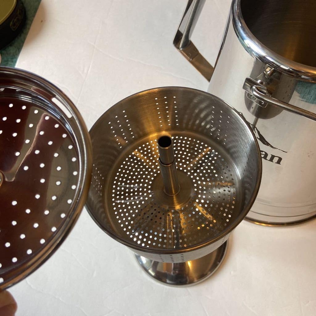ノーブランド品 LL BEAMS Percolator, 14 CUPS, Stainless Steel