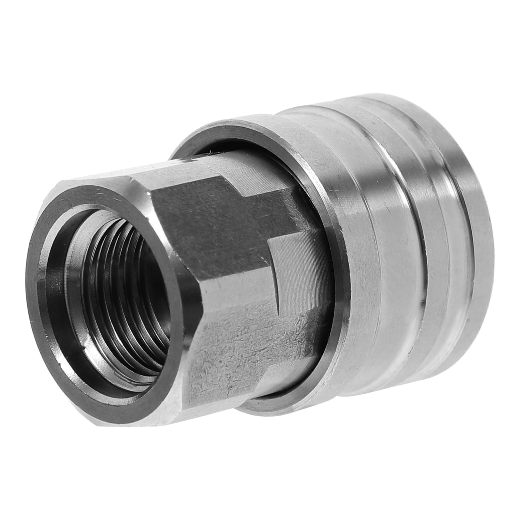 SUPVOX Stainless Steel Pressure Head 5000psi Quick Connect Kit for Pressure Washer Nozzles Adapter