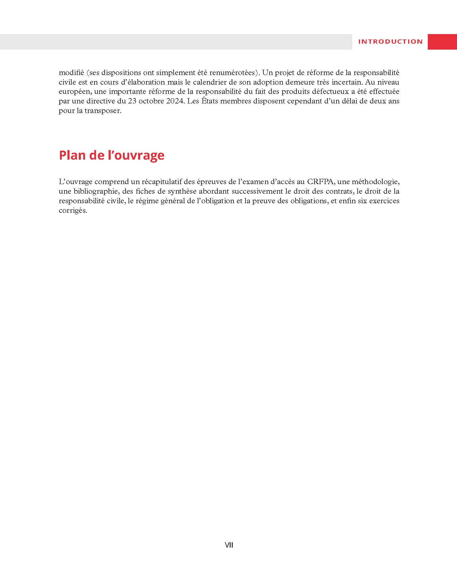 CRFPA 2026 - Le droit des obligations. 3e éd.