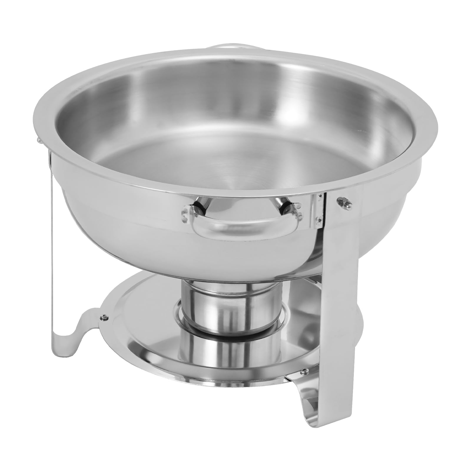 Set da 2 pezzi Chafing Dish Buffet, in acciaio inox, per ristoranti, buffet, hotel, caffetterie, 41 x 25 cm