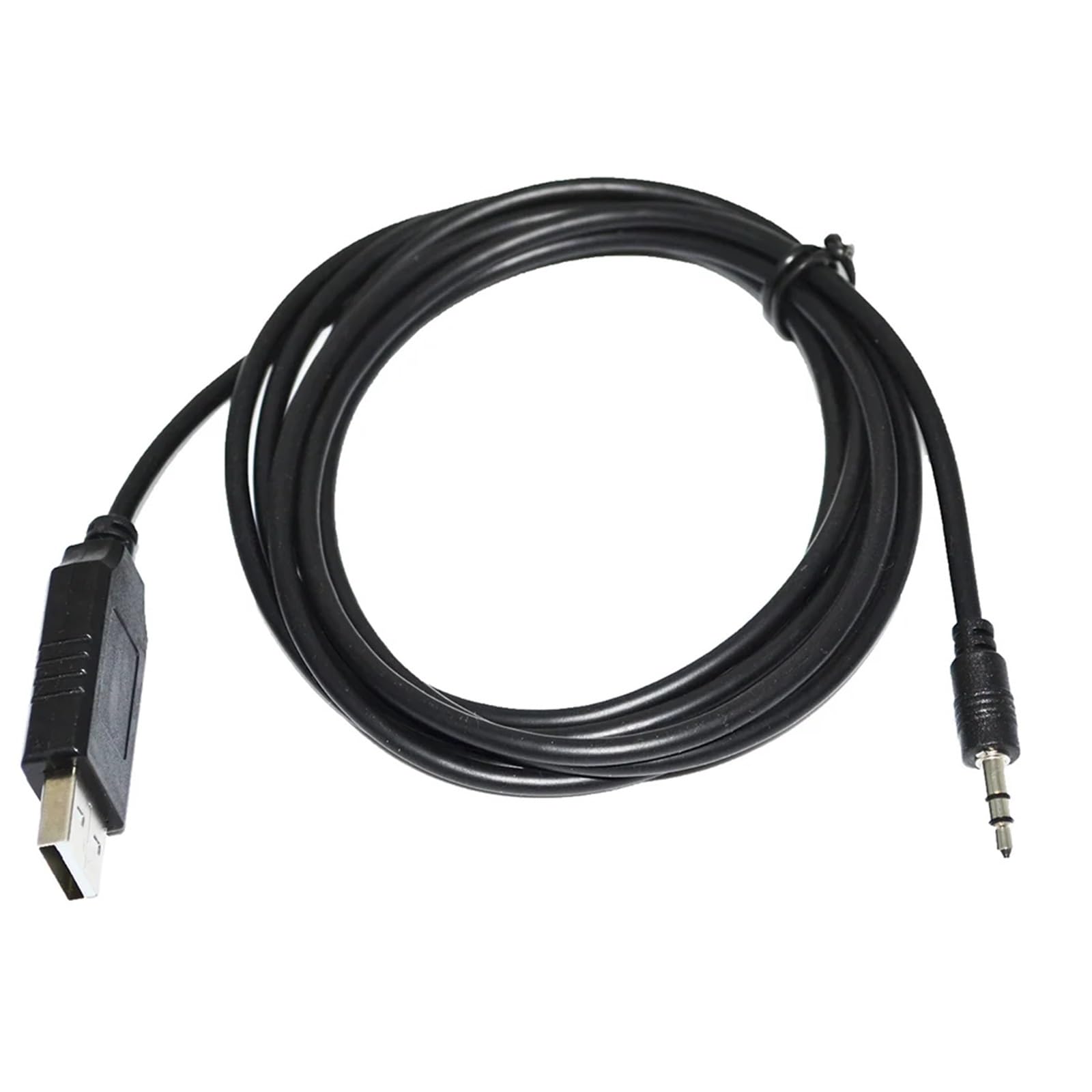 Câble de programmation série USB RS232 vers TRS 3.5MM, prise AUDIO stéréo, câble convertisseur série(1.8m,T-TXD R-GND S-RXD)