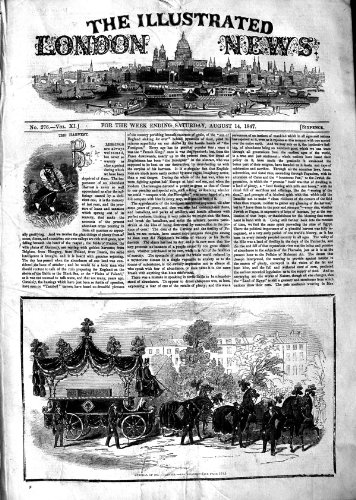 M.O'CONNELL HORSES HEARSE IRLANDE DE 1847 ENTERREMENTS M.O'CONNELL HORSES HEARSE IRLANDE DE 1847 ENTERREMENTS