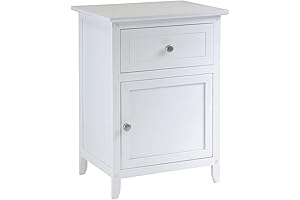 Winsome Eugene Bedside Cabinet with Drawers