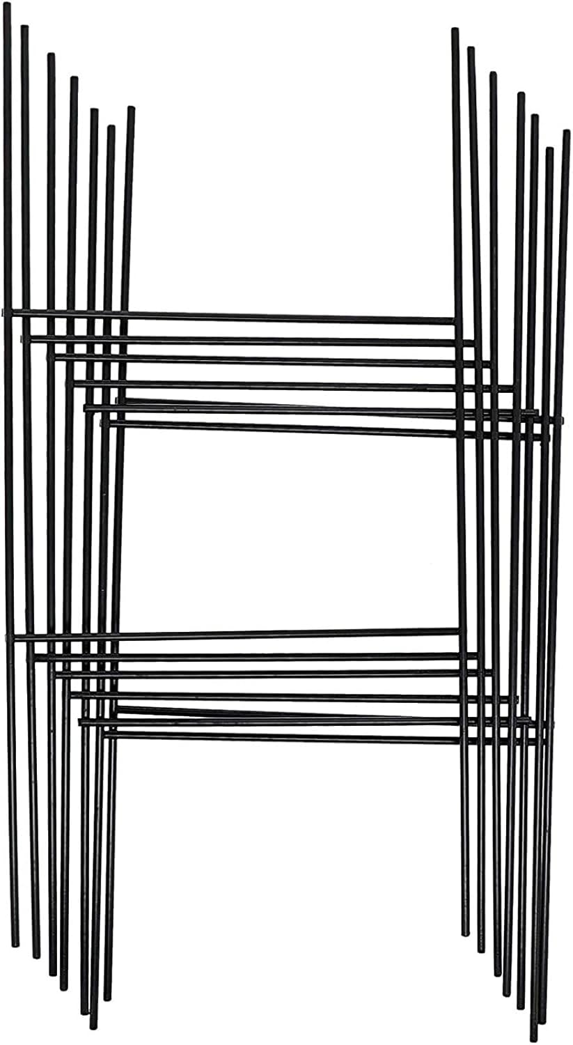 Juvale 6 Pack Blank Yard Signs with Stakes,17x12 inch Lawn Sign for Parties, Garage Sale, Open House (Corrugated Plastic, White) : Patio, Lawn & Garden