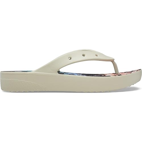 Crocs Womens Classic Platform Flip Flops, Platform Sandals