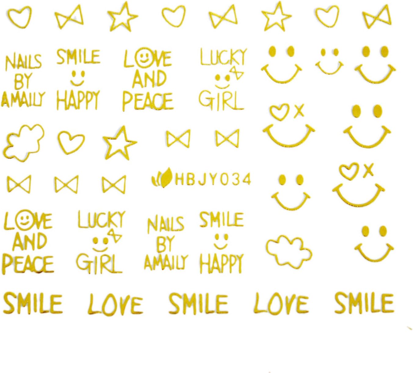 Amazon アルファベットやメッセージ や 筆記体 や 数字 の ネイルシール ネイルステッカー Love筆記体gold Princessnail シール ステッカー 通販