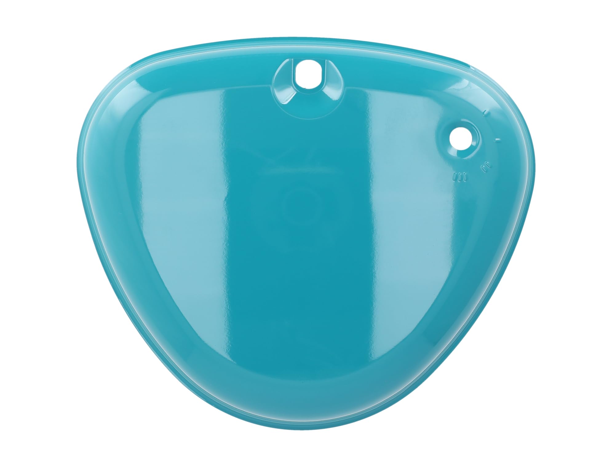 Set: Tank + Seitendeckel, Wasserblau RAL 5021 - für Simson S50, S51, S70