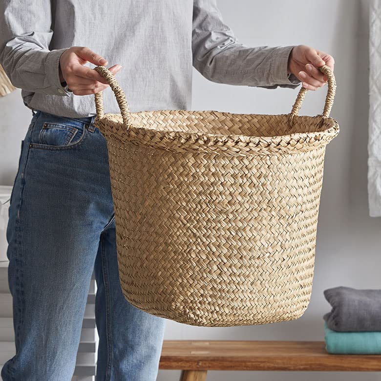 Amazon.co.jp: Asia-kobo バスケット かごバスケット シーグラス製