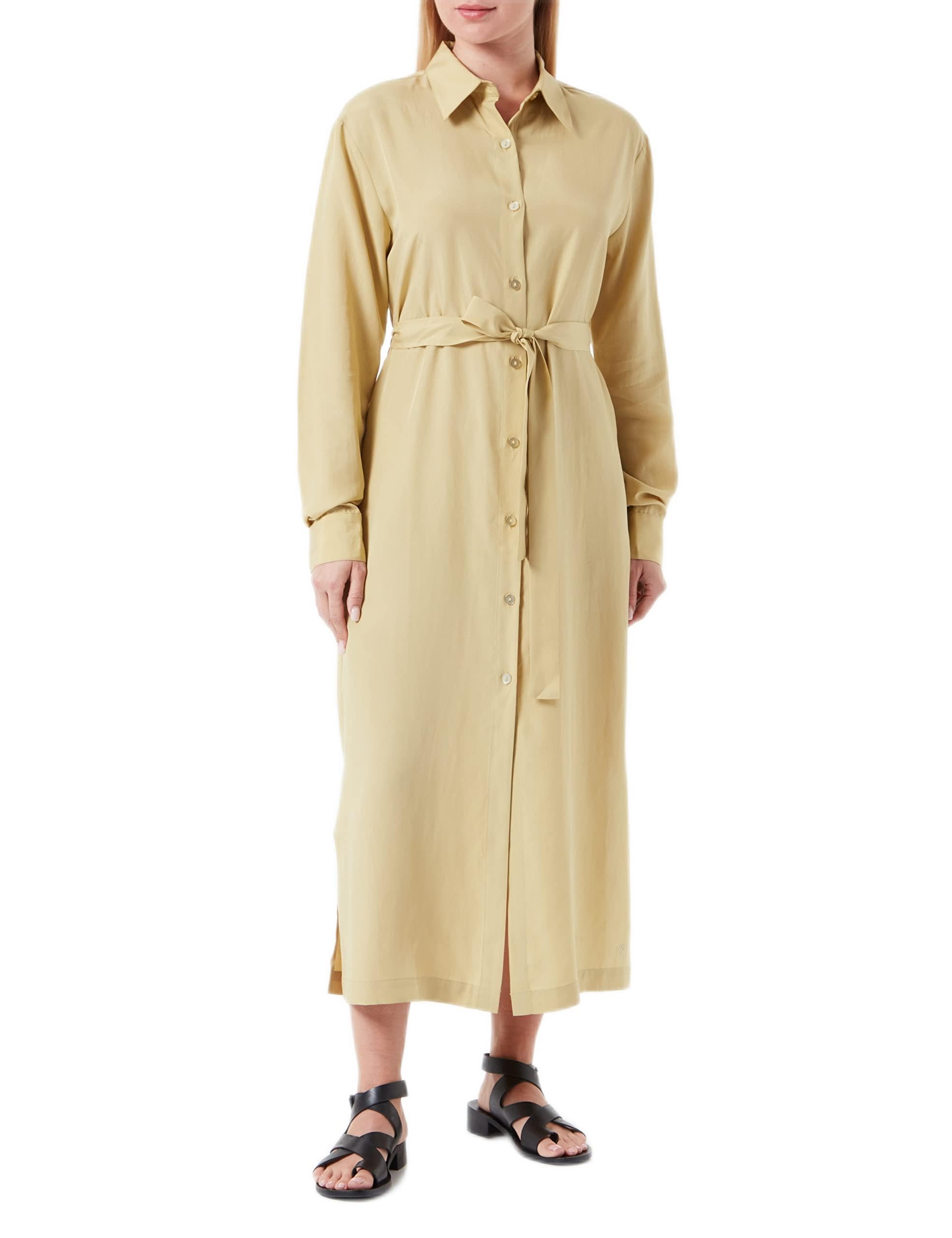 Triumph Women's Thermal MyWear Maxi Dress Bademantel, Moss Light, 42