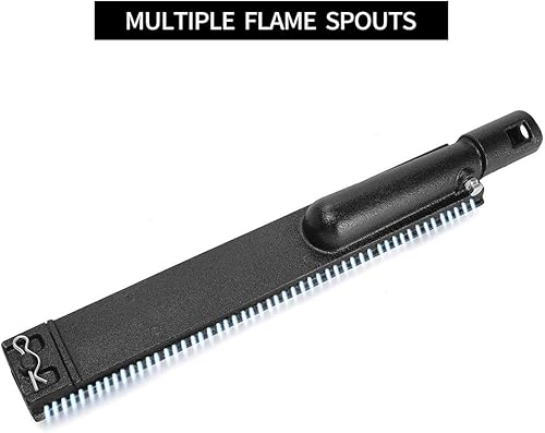 Miniatura 7 de Kit de tubo de quemador de hierro fundido para parrilla de gas Jennair 720-0061, 720-0062, 720-0063, Nexgrill 720-0671, 720-0165, modelos de