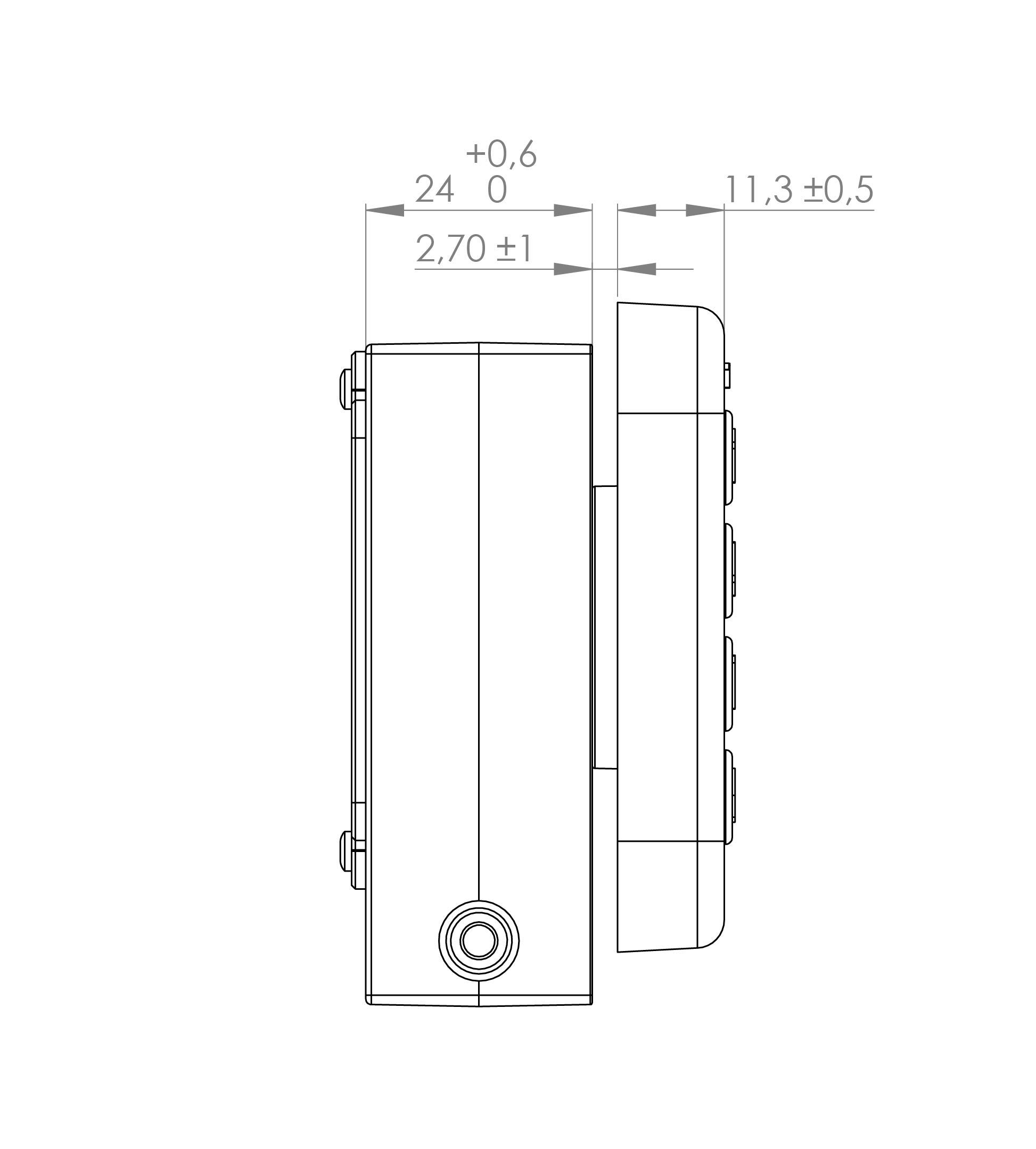 BURG Zahlenschloss Keypad Outdoor IP54 - elektronisches Codeschloss mit PIN-Code (Batteriebetrieb, wetterfestes Outdoor-Schloss für Außenbereich)