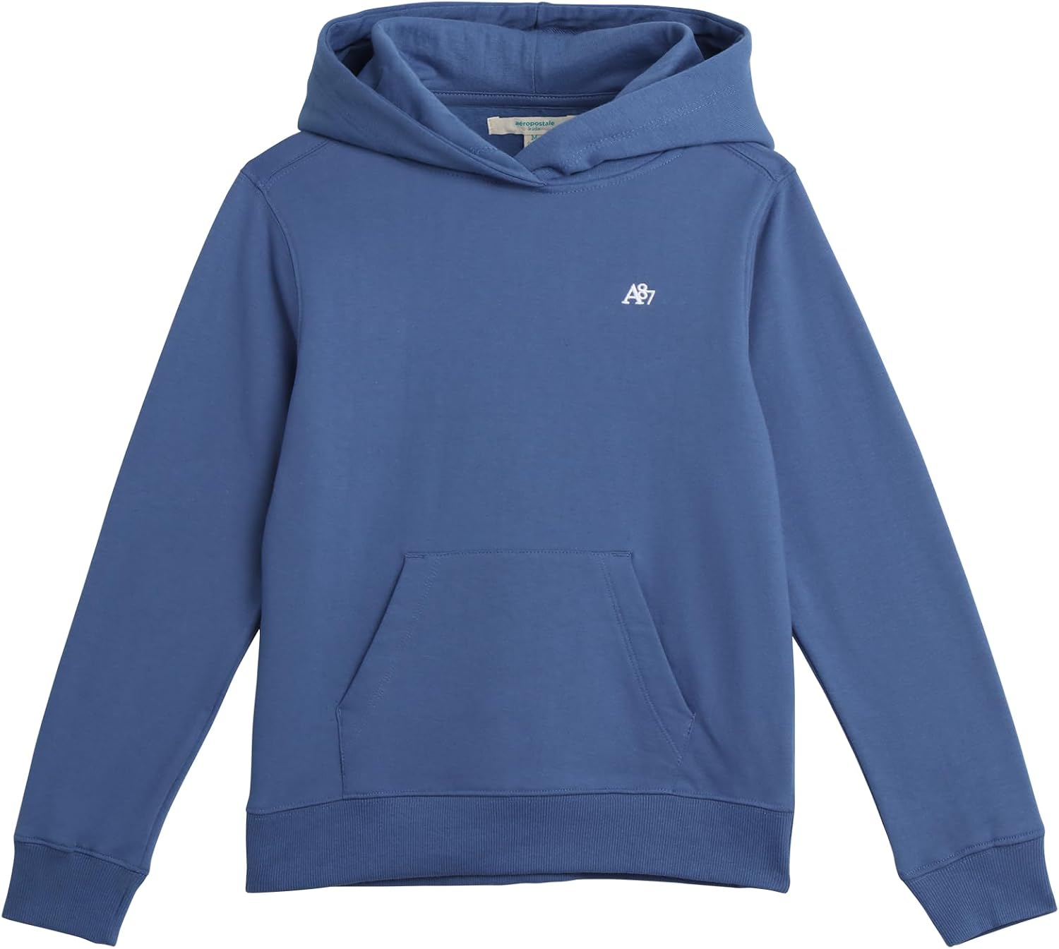 AEROPOSTALE Girls Sweatshirt - Soft Cotton Blend Fleece Pullover Girls Hoodies with Pockets - Cozy Kids Sweatshirts