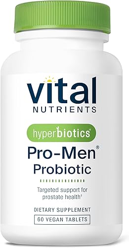 Hyperbiotics Probióticos Vital Nutrients Pro Men | Probióticos veganos avanzados para hombres | Clínicamente estudiados para la salud de la