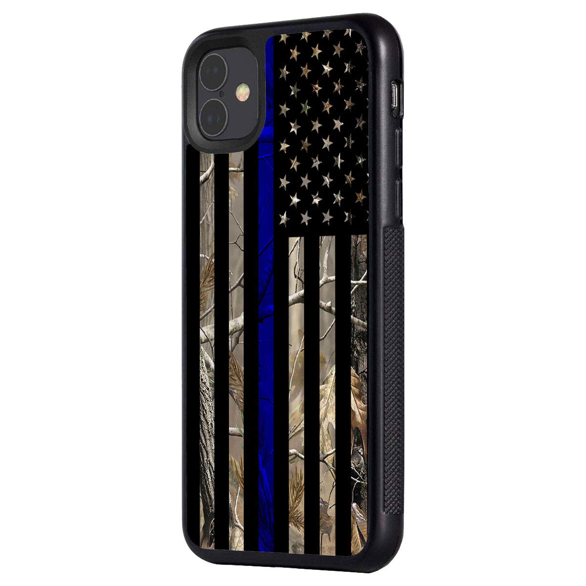 iPhone 11 Case,BOSLIVE Camo Retro American Flag Background Design TPU Slim Anti-Scratch Protective Cover Case for iPhone 11 6.1 Inch (2019)