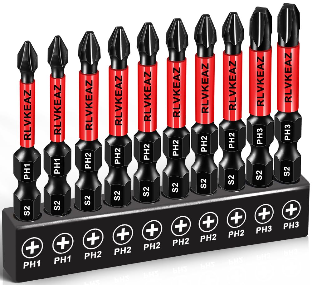 Magnetic Screwdriver Bit Set - 10 Piece -9 Magnetic Screwdriver Bit Set - 10 Piece -9