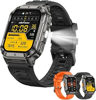 Watch Ultra Orologio Smart con GPS e AGPS, Mappa Offline, Schermo AMOLED 1,93", Impermeabile 5ATM IP68 IP69K,160 Modalità Sportive, Orologio Outdoor per Escursionismo, Ciclismo e Nuoto