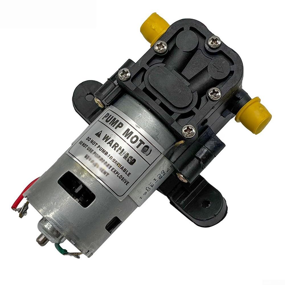 Cabezal de bomba de motor pulverizador 12V, Cabezal de bomba de montaje de motor, Batería de litio Cabezal de bomba de motor pulverizador de 12V para mantenimiento de jardín, Control de plagas