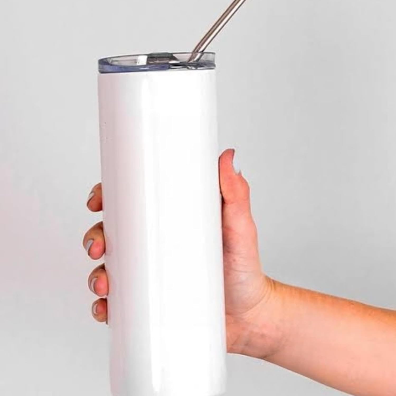 Personalized 20 oz Tumbler with Handle and Straw – Meaningful Custom Photo Cup – Walk Your Own Path Design – Valentines Day Gift – Sublimation Travel Coffee Mug - Image 7