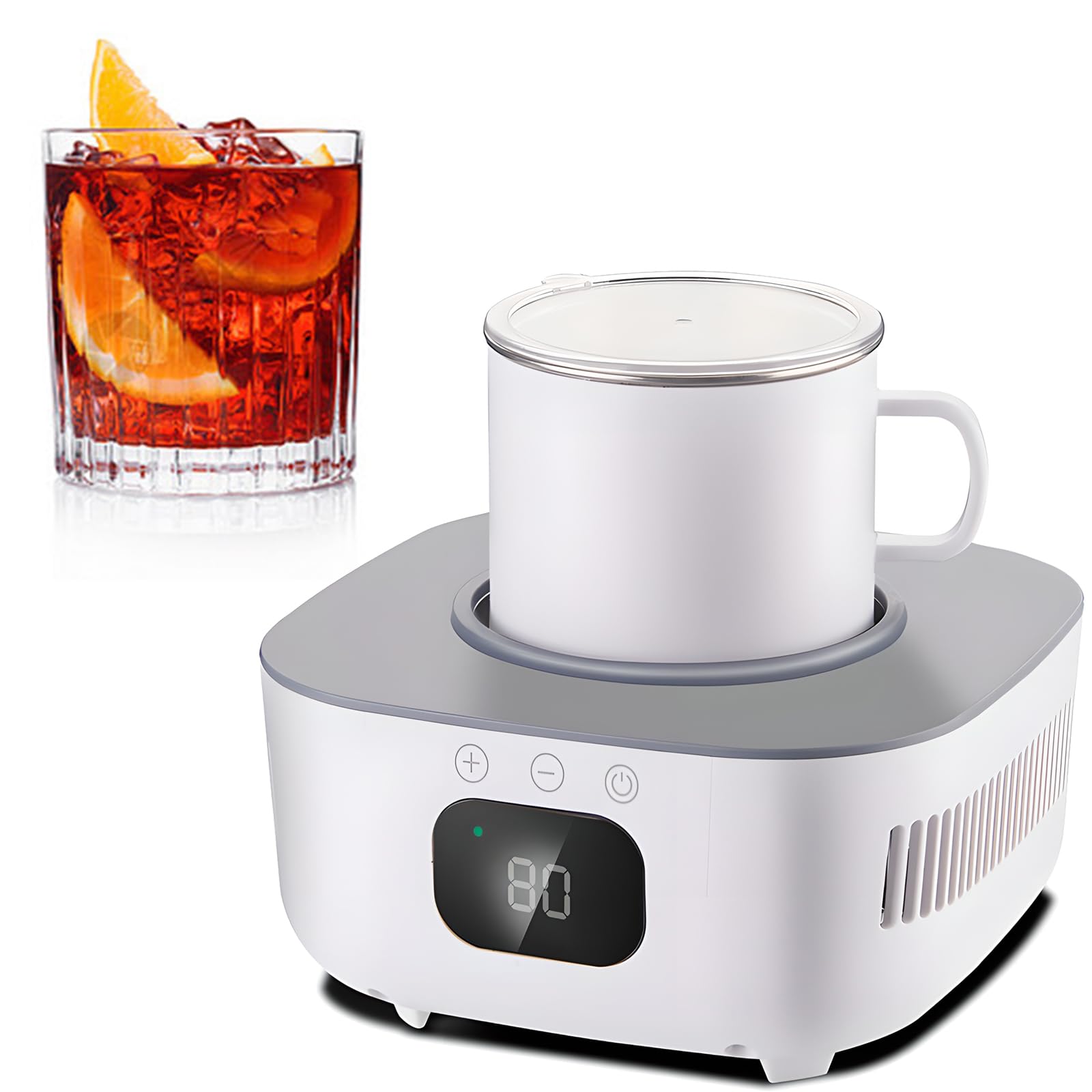 Tasse de refroidissement rapide pour éviter les boissons chaudes au bureau