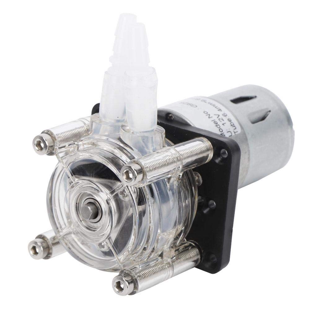 Bomba peristáltica de flujo grande resistente a la corrosión, bomba dosificadora duradera de flujo grande de 500 ml/min, G928 para laboratorio de acuario 12V
