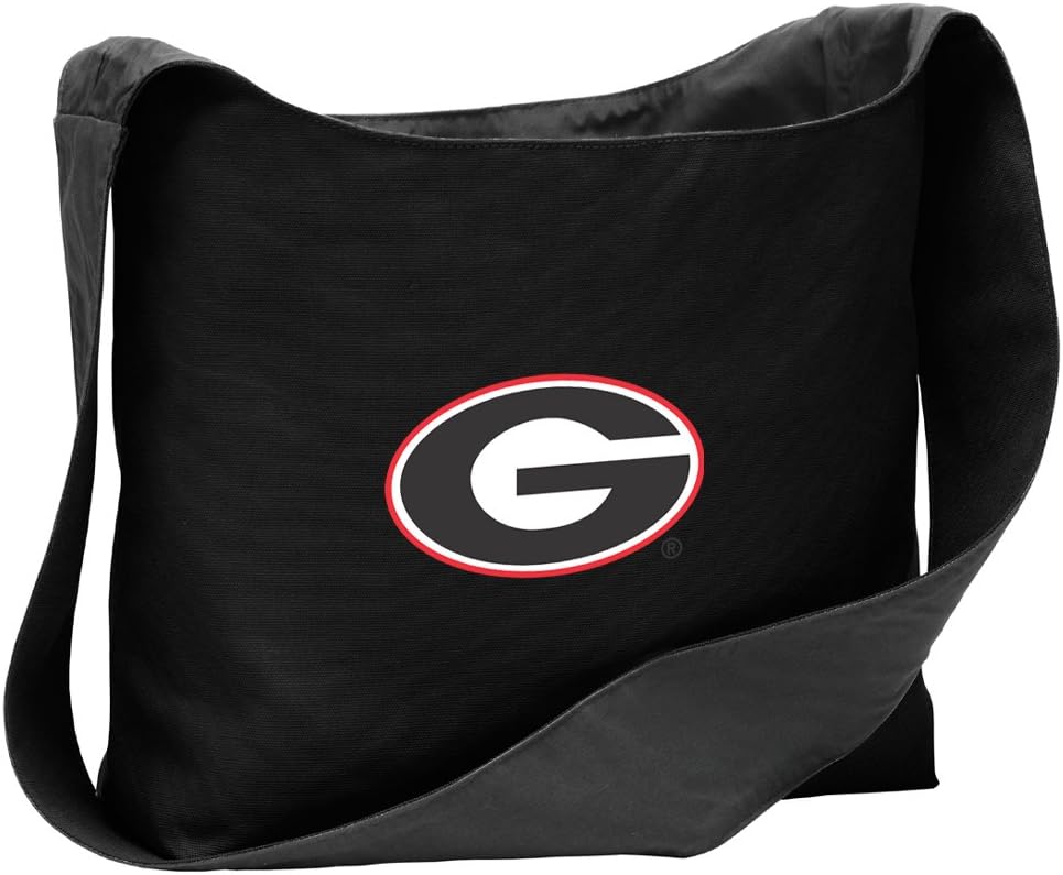 Broad Bay University of Georgia Tote Bag Best Sling Style Across Body Georgia Bulldogs Shoulder Bags One Size