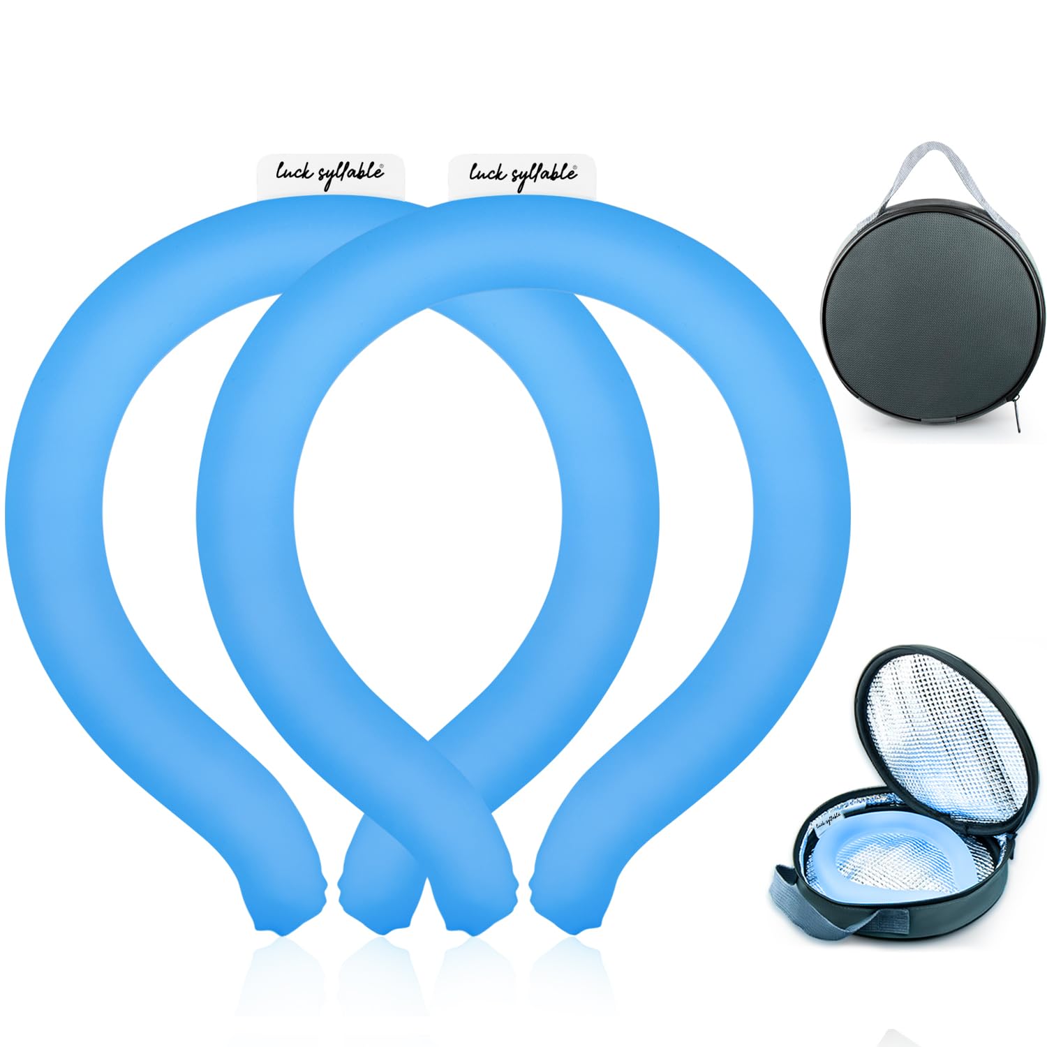 2PCS Neck Cooling Tube with Insulated Bag
