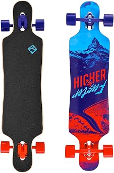 Streetsurfing 500261 "Freeride Curve Drop Trough - Higher Faster Longboard 39-Inch