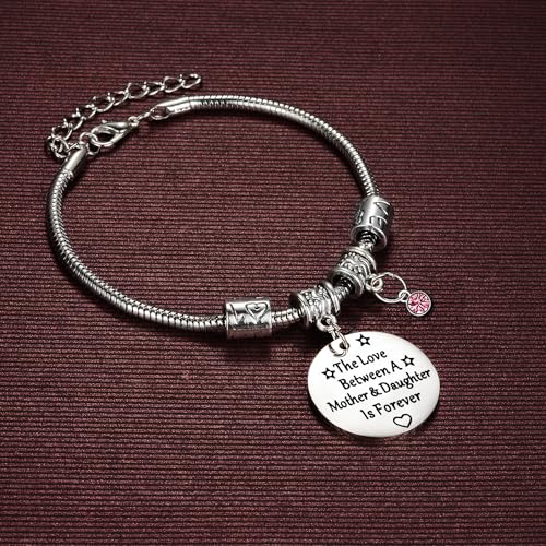 Mother's Day Gift Mom Bracelet Gift Daughter Bracelet from Mom Mother Bracelet from Daughter The Love Between A Mother And Daughter Is Forever2