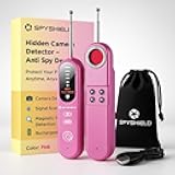 SpyShield Hidden Camera Detector & RF Bug Detector – Anti-Spy Wireless Signal Scanner for Travel, Hotel & Home, GPS Tracker Detection Tool for Car & Personal Privacy