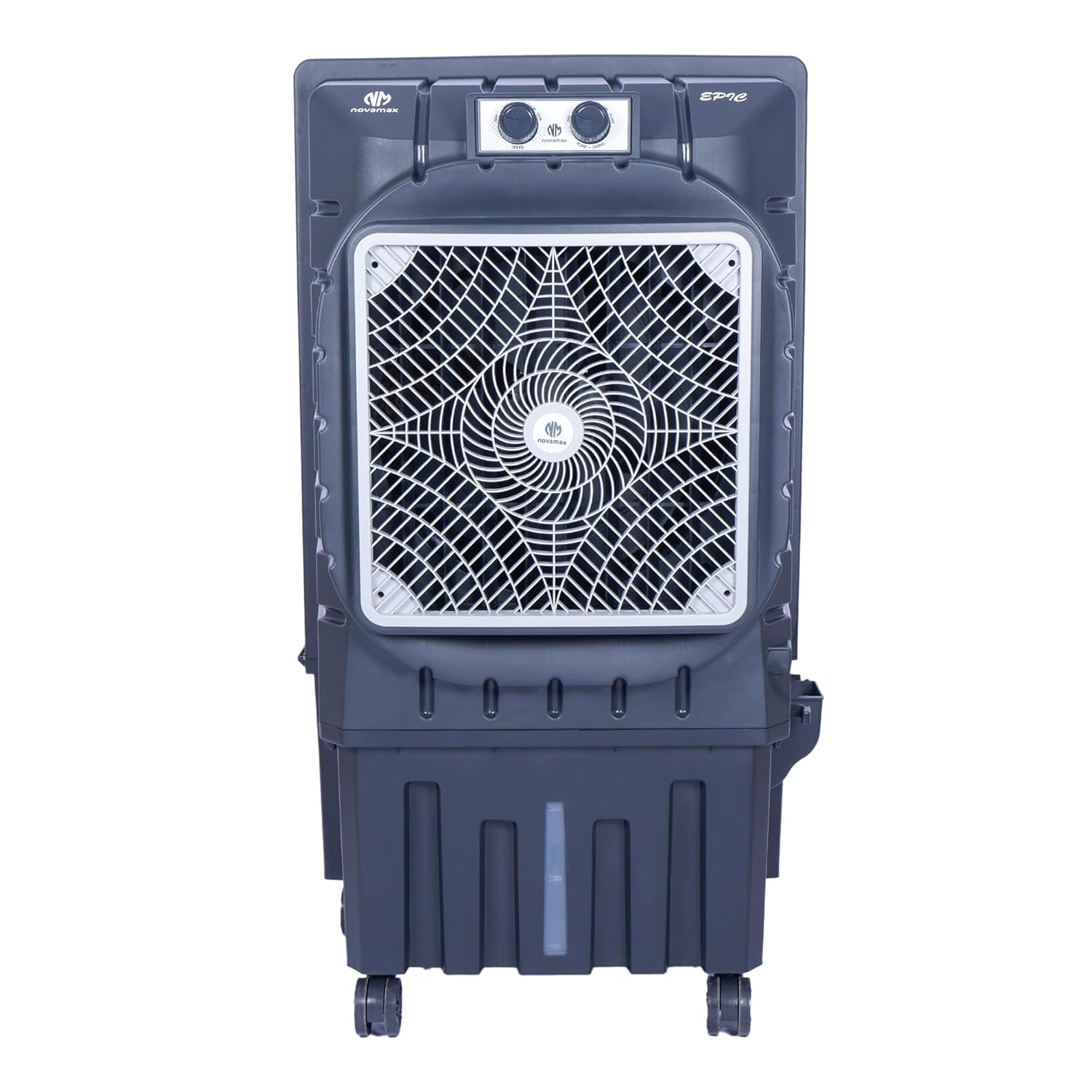 75 Litres 5D Front Grill Desert Air Cooler| Auto-Swing Louvers| 4-Way Air Deflection| Powerful Air Throw| High-Density Honeycomb Cooling| 3 Speed Settings| Inverter Compatible| Grey-image-3