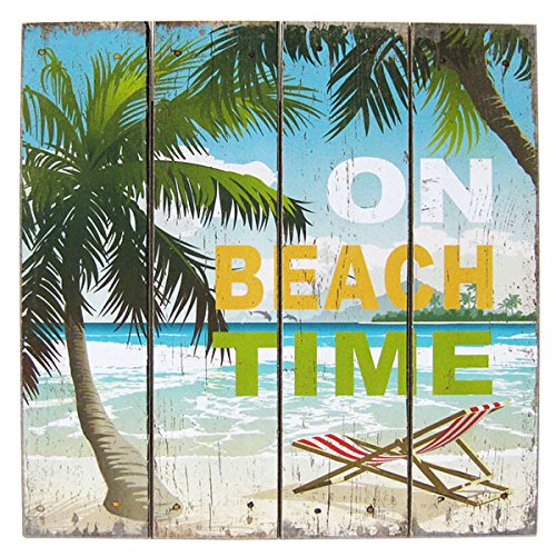 カリフォルニアスタイルの家 ビーチクルーザー ウェルカムボード 置き看板 Amazon | 【アメリカン ウッド サインボード ビーチ タイム】BEACH