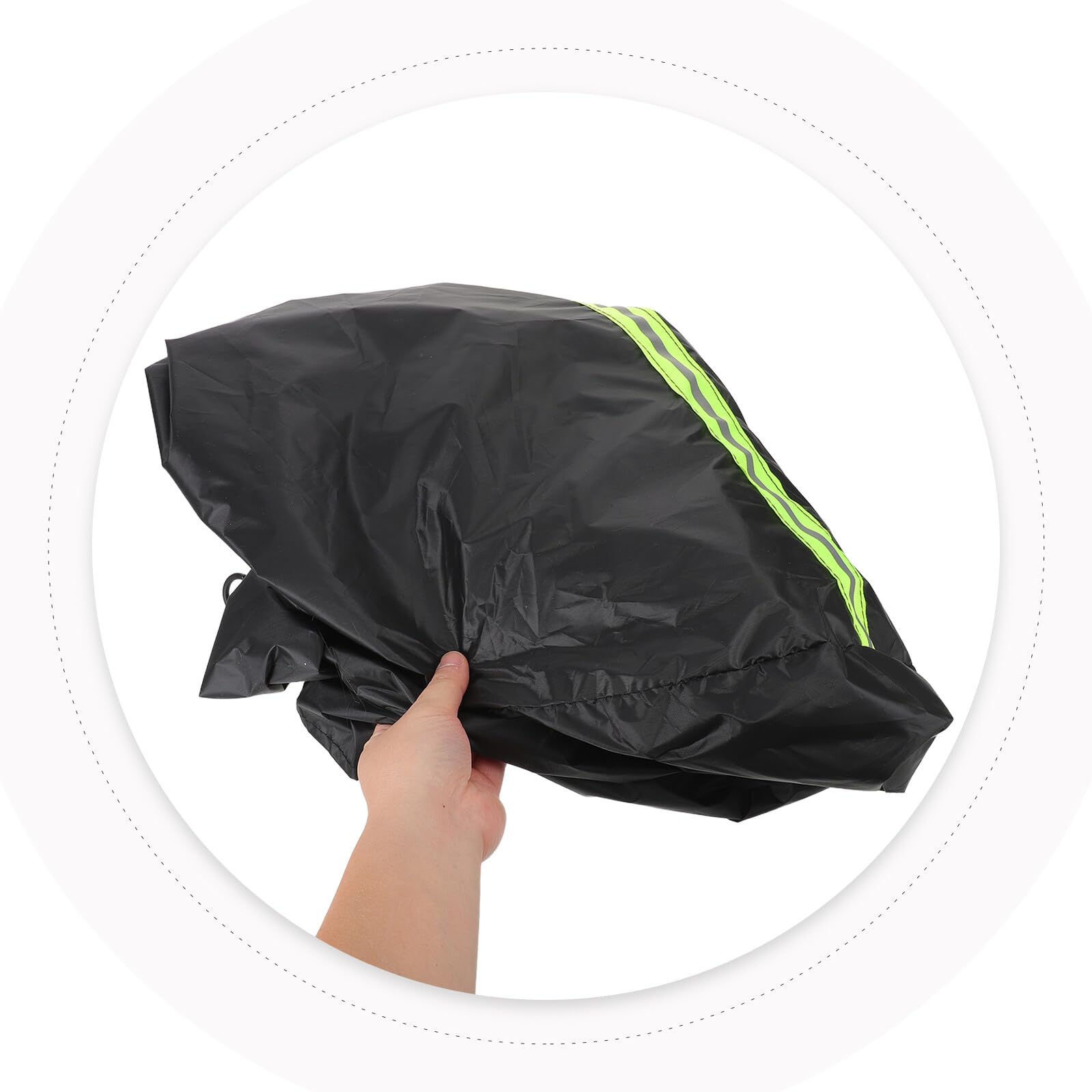 2 Pcs Cubiertas de Neumáticos de Ruedas Impermeables con Borde Reflectante para Coches RV Protección Solar Duradera y Reducción de Vibraciones