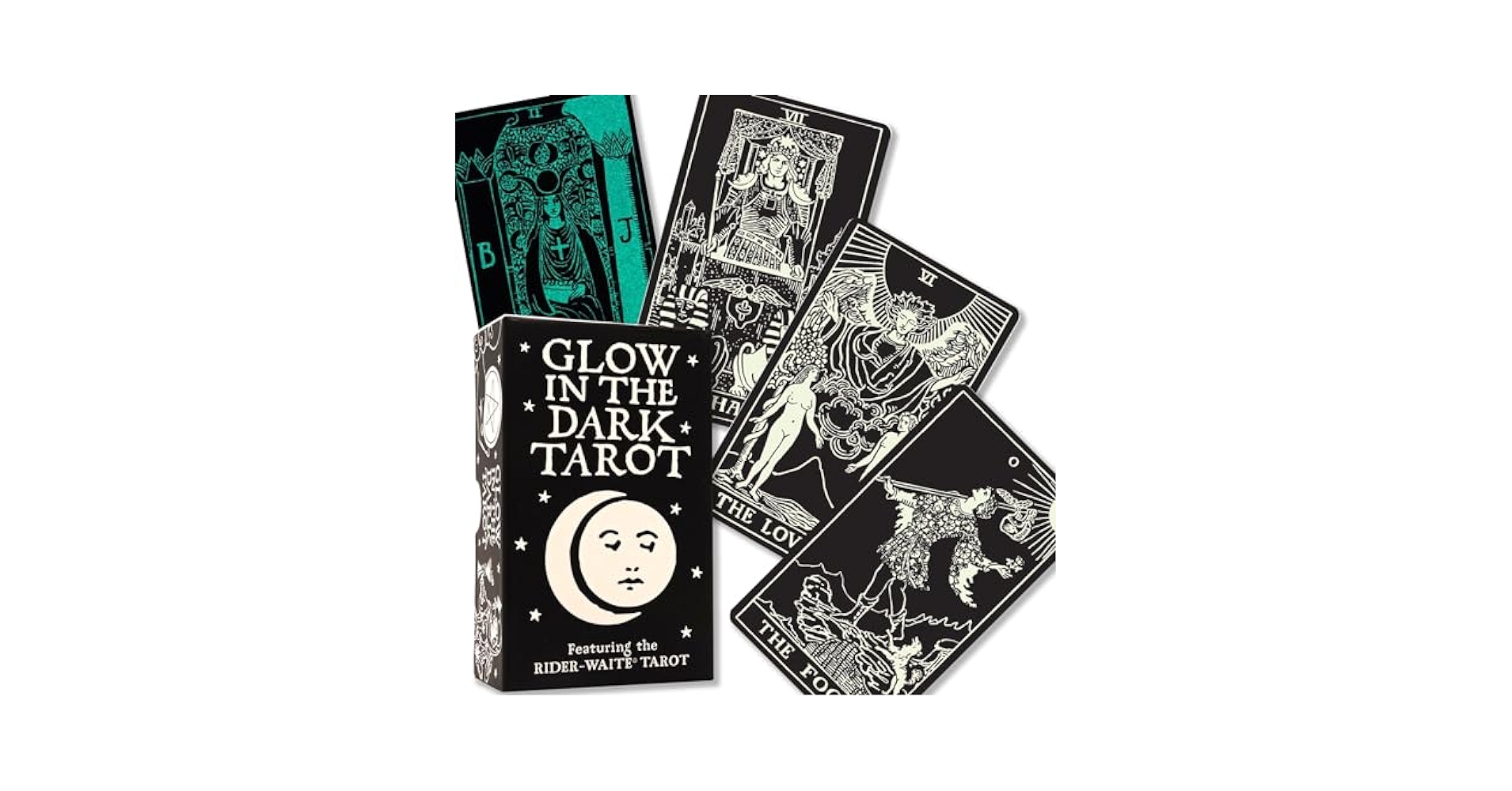 Amazon.co.jp: グロー・イン・ザ・ダーク タロット Glow in the