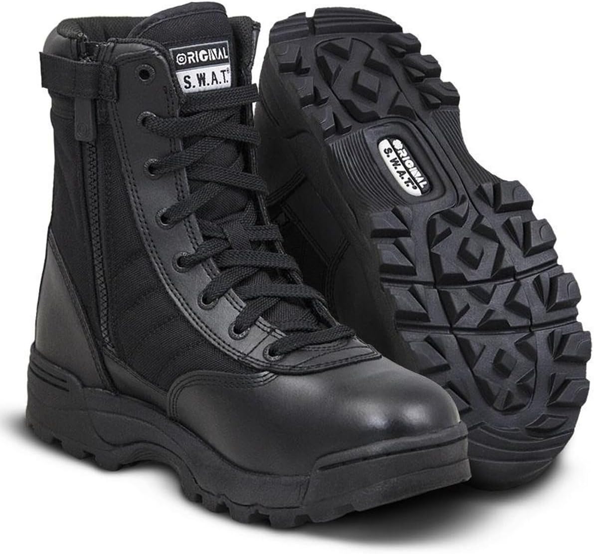 Original S.W.A.T. Men's Classic 9" Side Zip Work Boot
