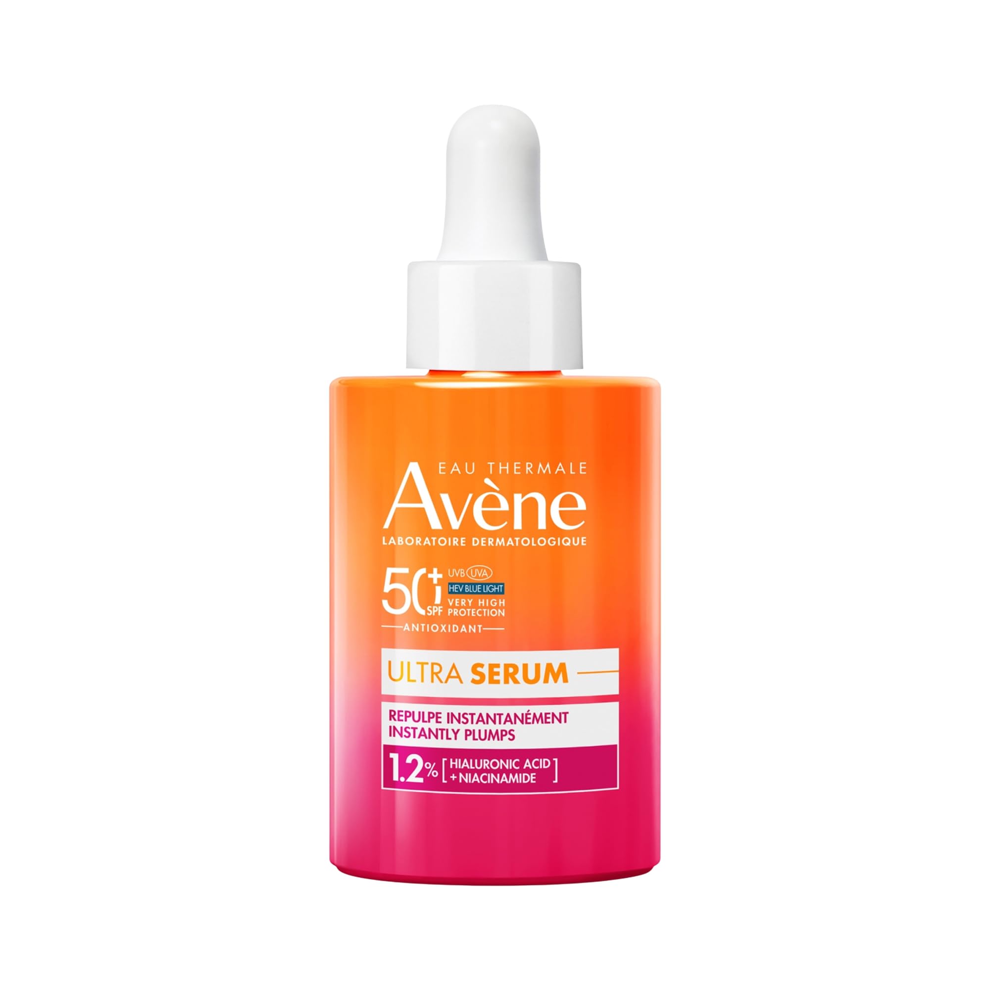 Avene Ultra Serum SPF 50+ Dolgunlaştırıcı Etkili UVA,UVB ve Mavi Işık Karşıtı Güneş Koruyucu Serum 30 ml