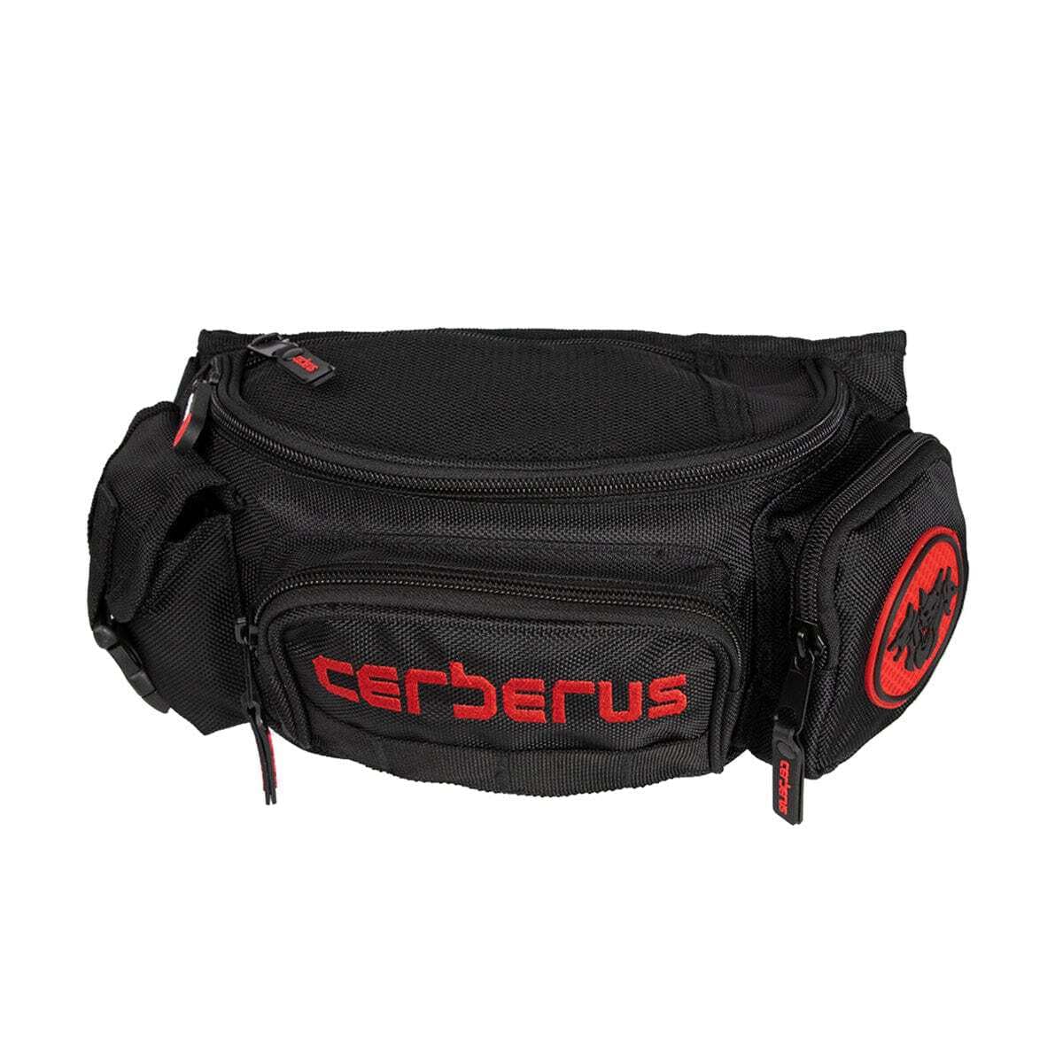 CERBERUS Strength Utility Bag – Große Bauchtasche/Umhängetasche, Schwarz, S