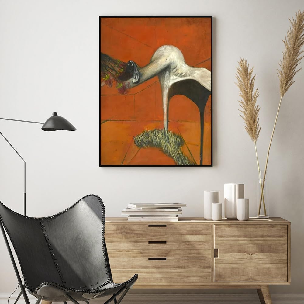 Amazon.co.jp: フランシス・ベーコンのポスターフィギュア抽象的