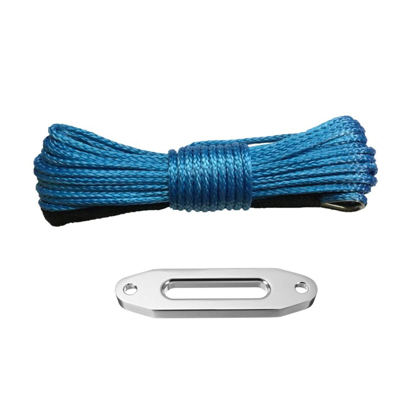 Winch Rope, Synthetic Winch Rope/Cable 6MM*12M 4000LBS Fairlead ATV UTV Offroad Recovery(Blu)