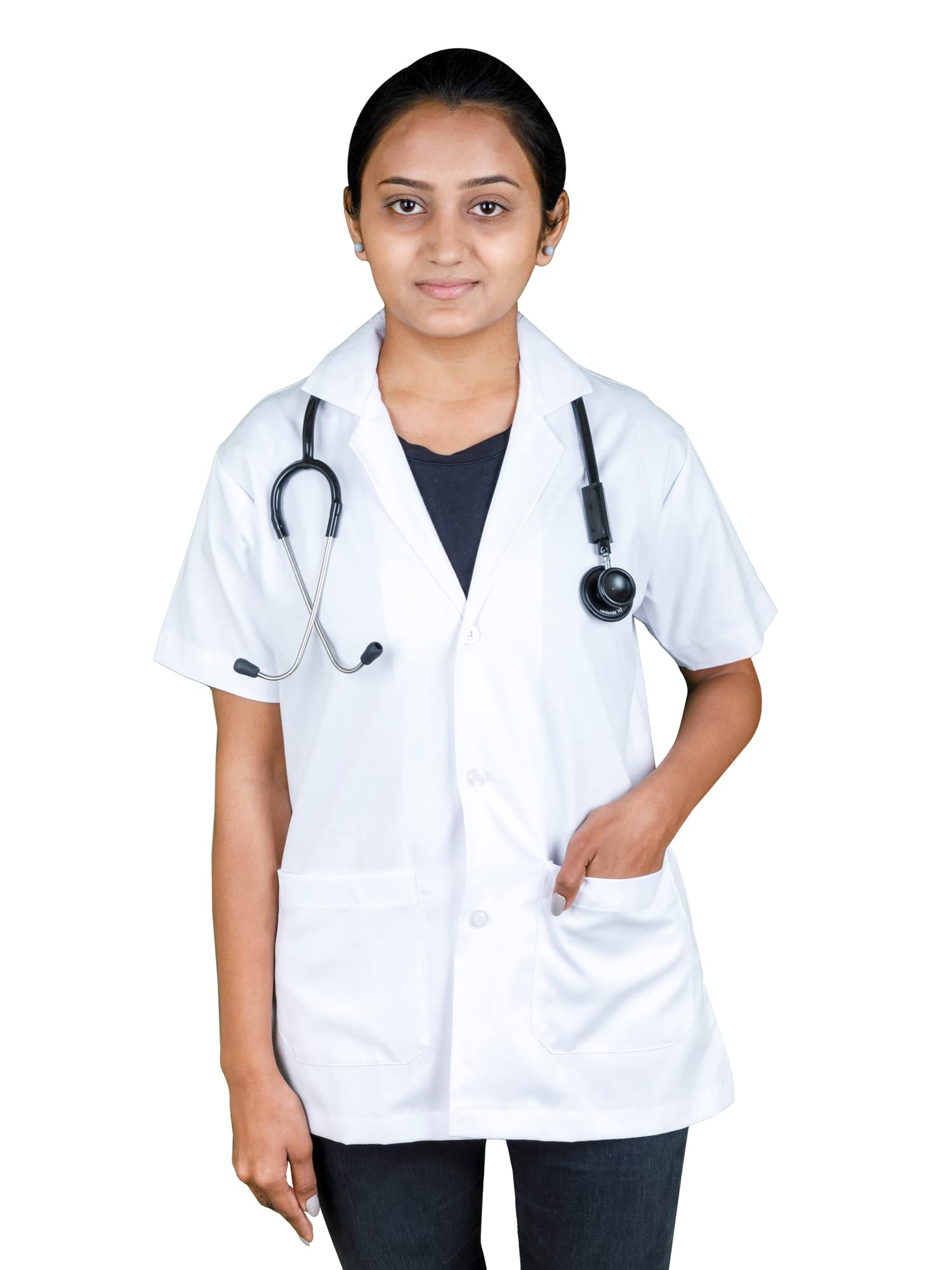 LATHIYA UNIFORMWhite DOCTER LAB Coat