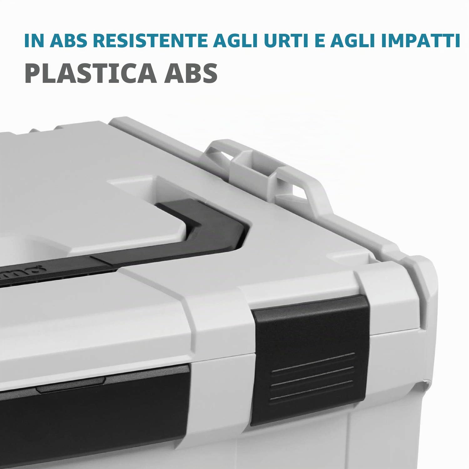 L-BOXX 136 6000003650 - Cassetta degli attrezzi professionale vuota, misura 2, in plastica, impilabile